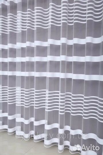 Новая готовая тюль
