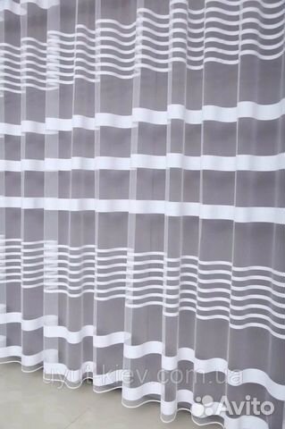 Новая готовая тюль