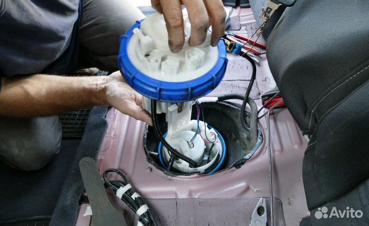 Замена топливного фильтра Volvo XC90 I 2002-06