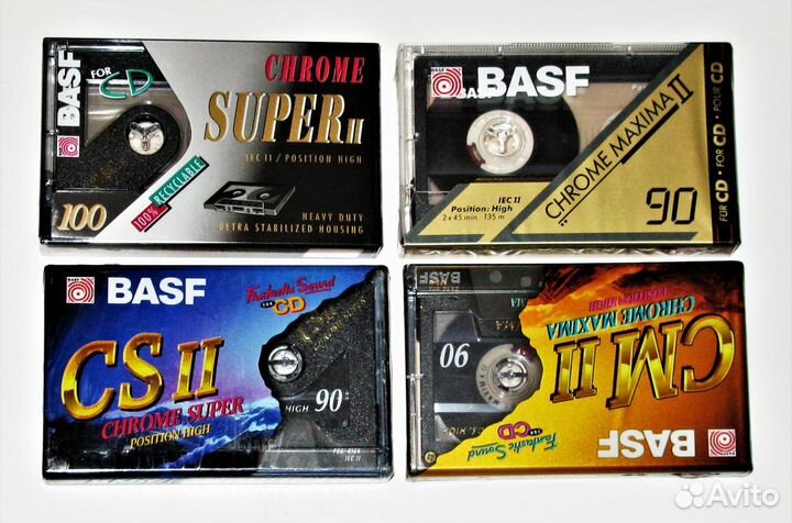 Кассеты запечатанные