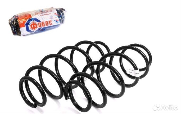 Пружина передняя Aveo Т300 2шт