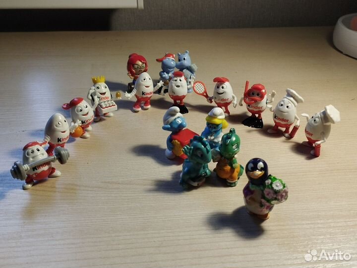 Игрушки из киндер сюрприз