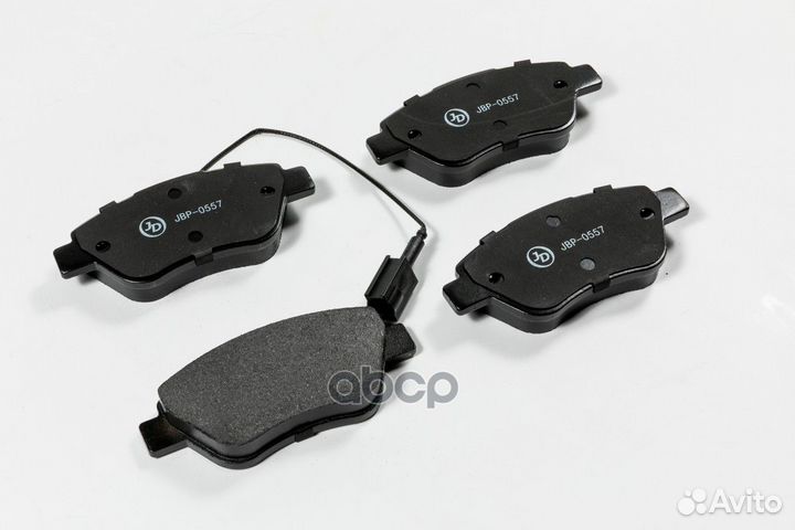 Колодки тормозные дисковые, передние JBP0557 Just
