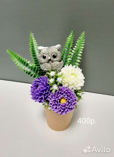 Букеты из мыла на 1 сентября