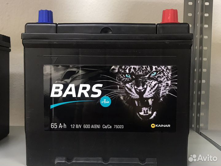 Новый аккумулятор Bars D23 60Ач