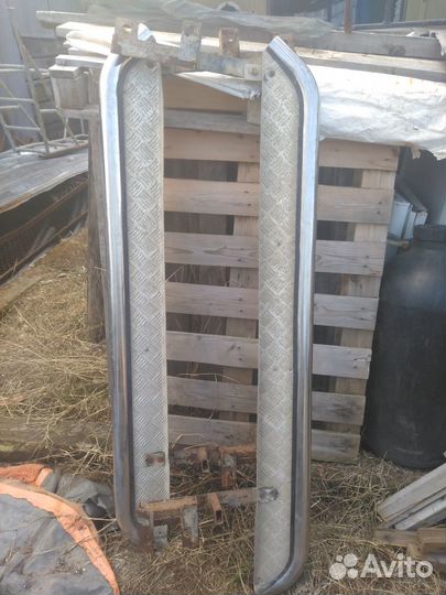 Защита порогов на ниву