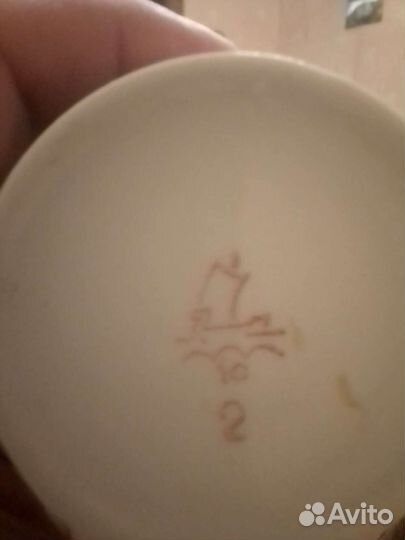 Фарфоровая кружка, завод Пролетарий 1967-1975 г