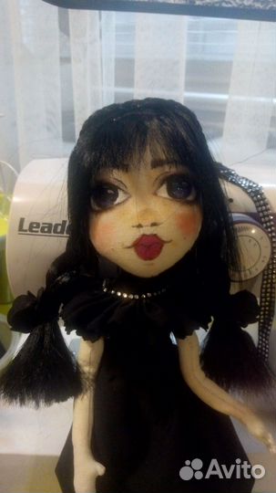 Кукла Уенсдэй, ручная работа