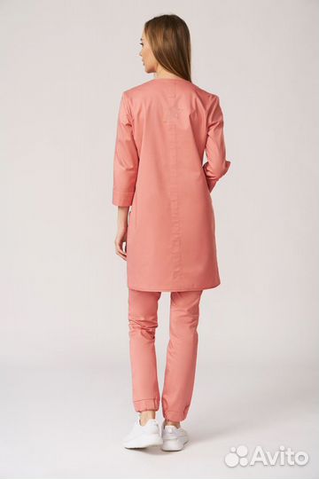 Медицинский костюм 19-1976/3-3196 Розовый (Элит)