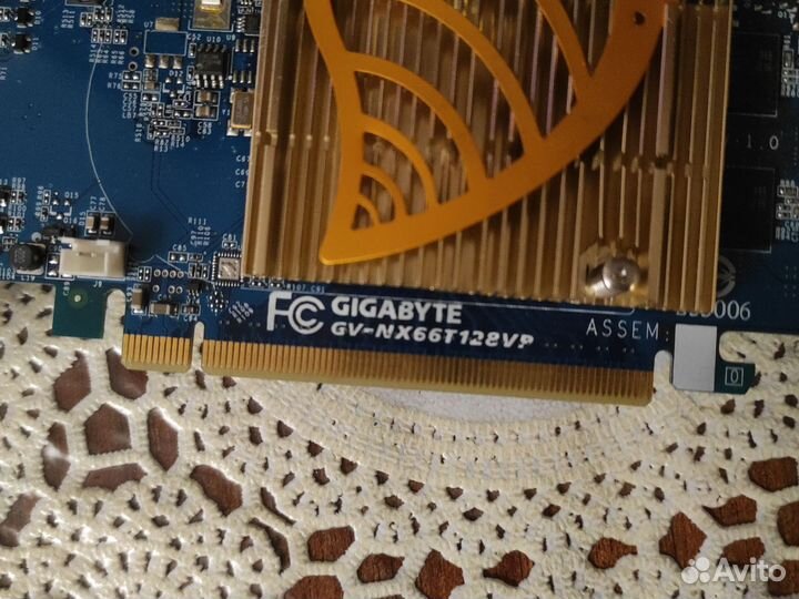 Видеокарта gigabyte gv-nx66t128vp