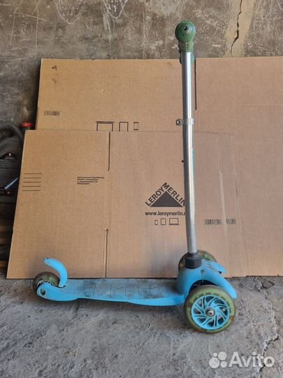 Самокат детский трехколесный