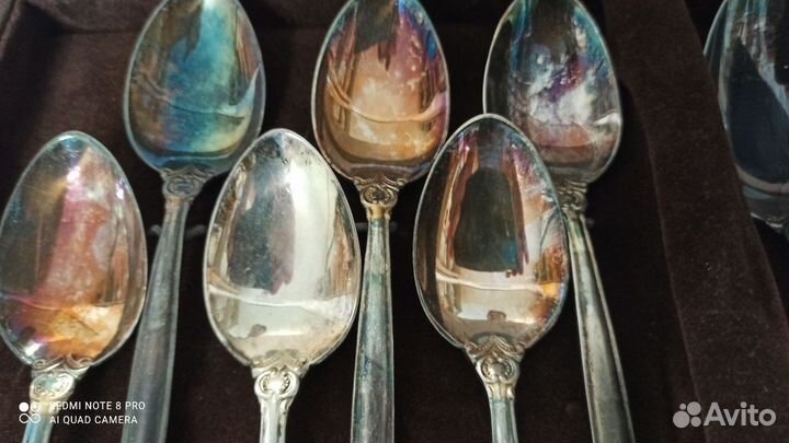 Столовые приборы Троянда мельхиор посеребрение