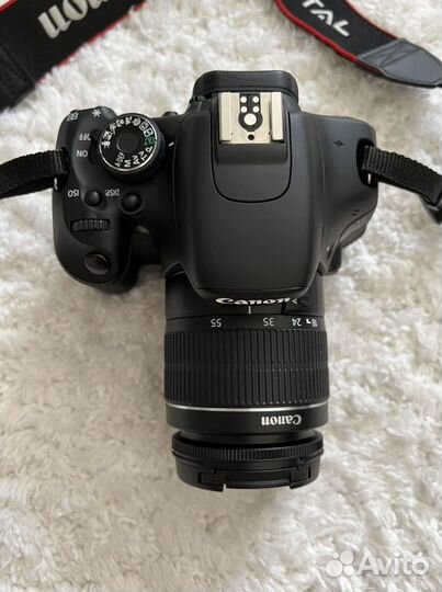 Зеркальный фотоаппарат canon 600D, 18-55mm
