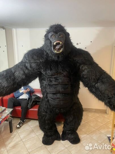 Ростовая кукла горилла,костюм кинг конга