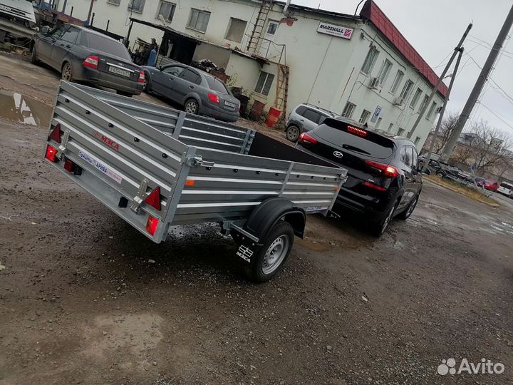 Прицеп с высокими бортами.мзса.Н470мм