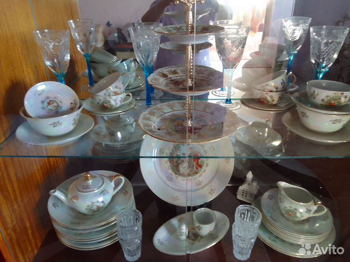 Набор столовой посуды бу