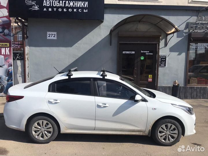 Багажник Атлант на крышу Kia Rio
