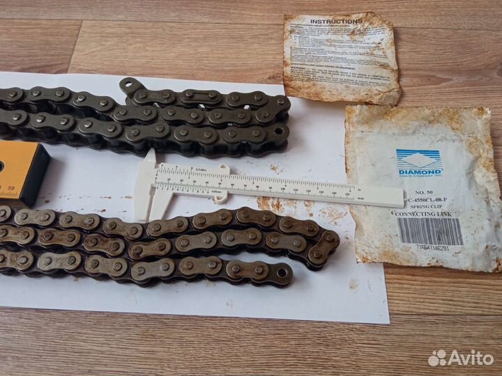 Цепи приводные роликовые