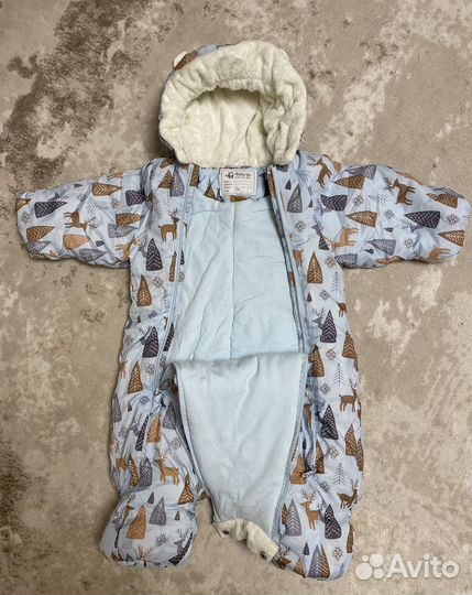 Продам зимний комбинезон 74 р-ра