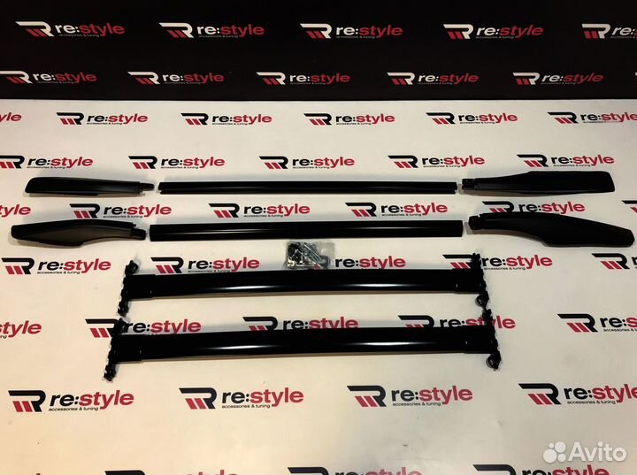 Рейлинги Toyota Harrier 30 Продольные+Поперечные t