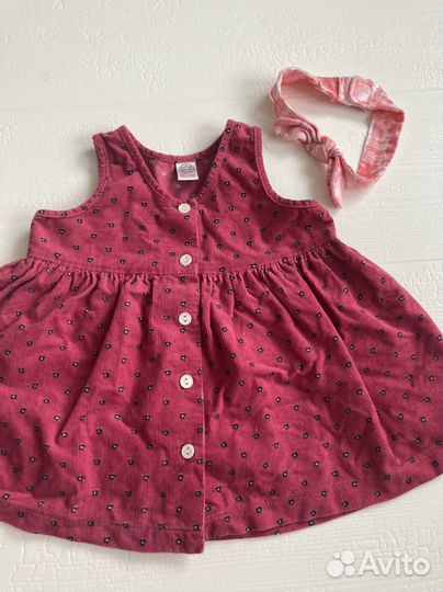 Вещи пакетом на девочку 68 74