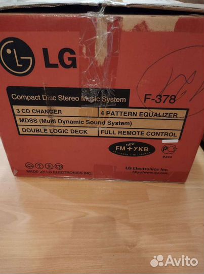 Музыкальный центр lg