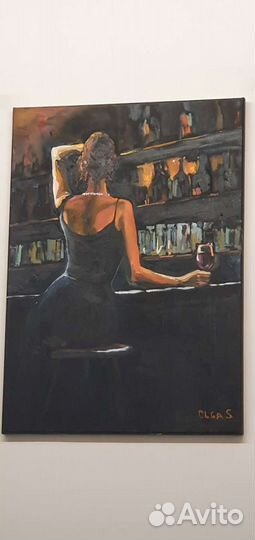 Картина маслом на холсте большая