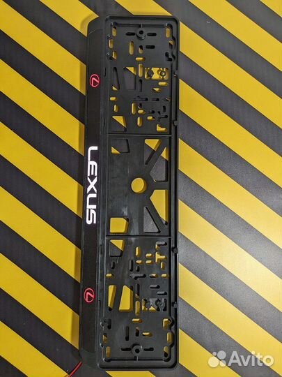 Номерная рамка c вашим лого и дизайном