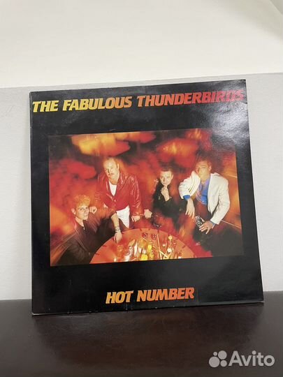 THE fabulous thunderbirds HOT number 1987 винил