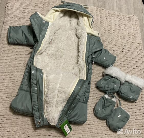 Комбинезон конверт зима