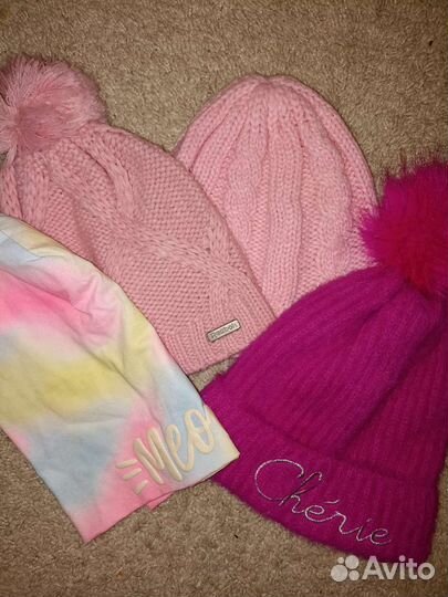 Шапка, шарф, перчатки