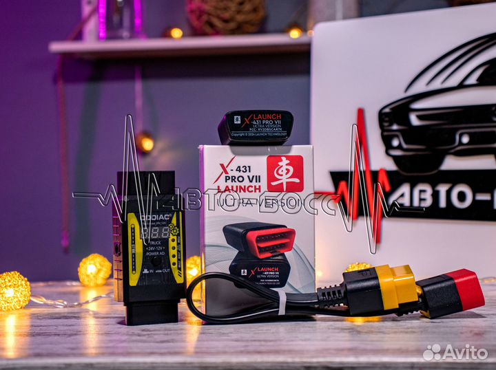 Лаунч Launch X431 PRO 7 PAD + autodata