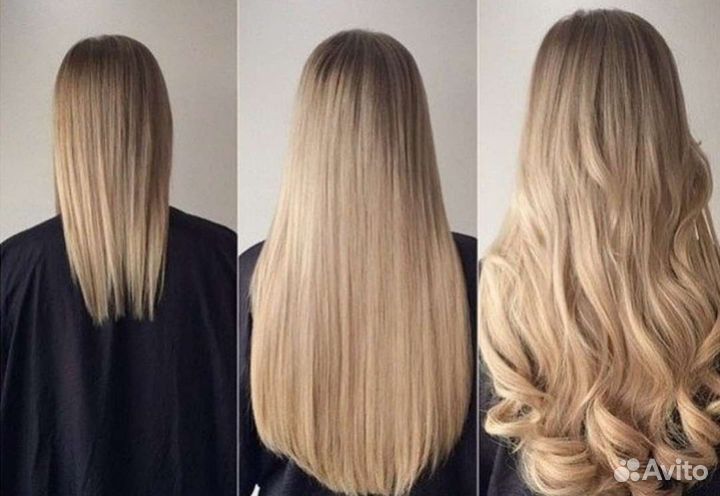 Голливудское наращивание волос