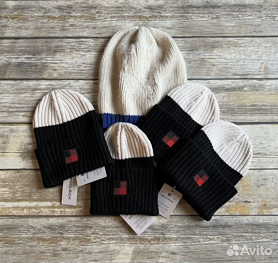 Шапка Woolrich из Европы Оригинал Made in Italy