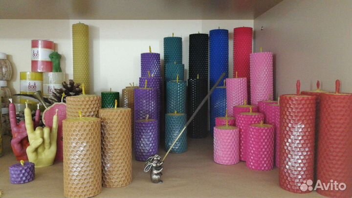 Свечи из натурального воска