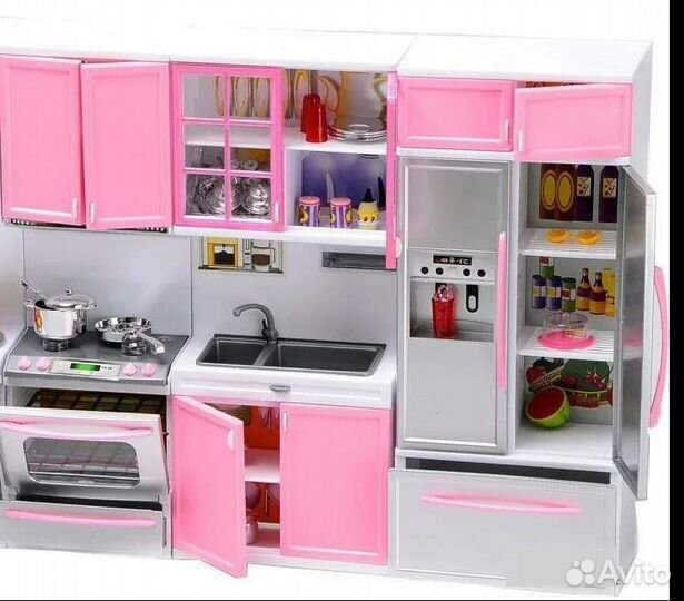 Кухня для кукол барби