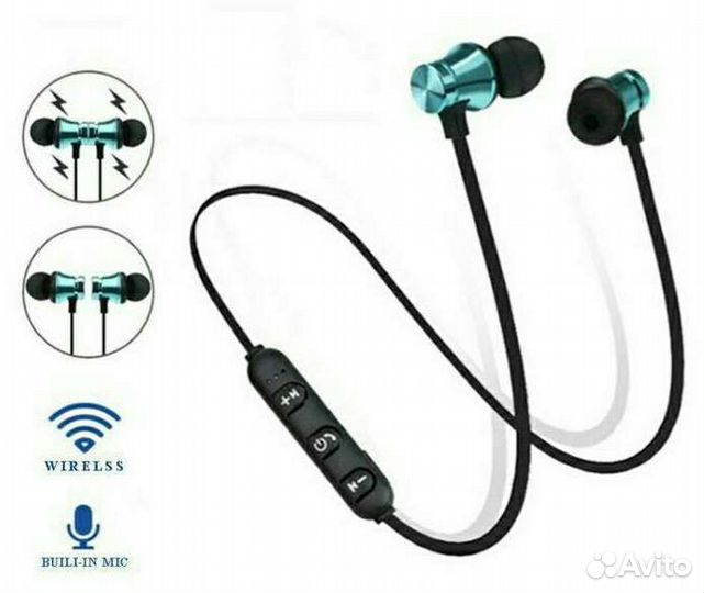Беспроводные наушники спортивные