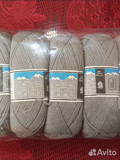 Пряжа овечья шерсть альпака
