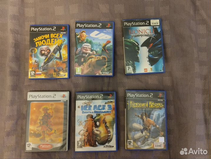 Диски для PS2 (Playstation 2)