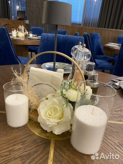 Насыпные свечи, пальмовый воск