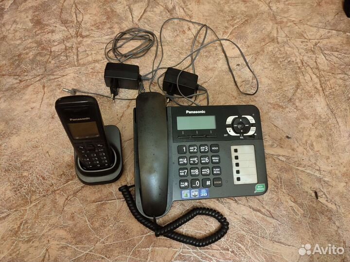 Радио телефон panasonic с дополнительной трубкой