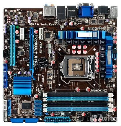 Материнская плата 1156 asus P7H55D-M EVO USB 3.0