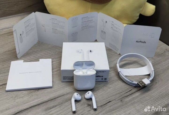 Наушники apple airpods 2 premium