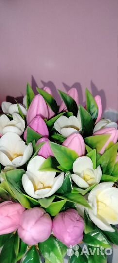 Мыло ручной работы букеты