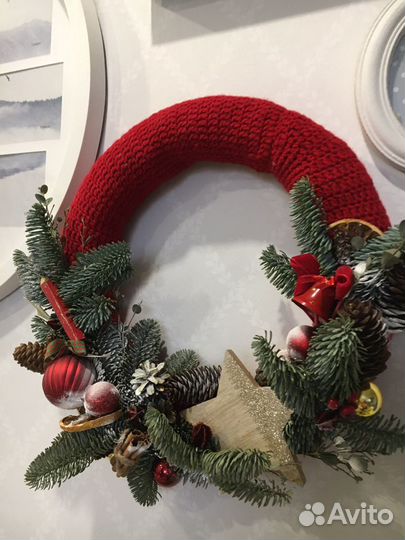 Венок новогодний