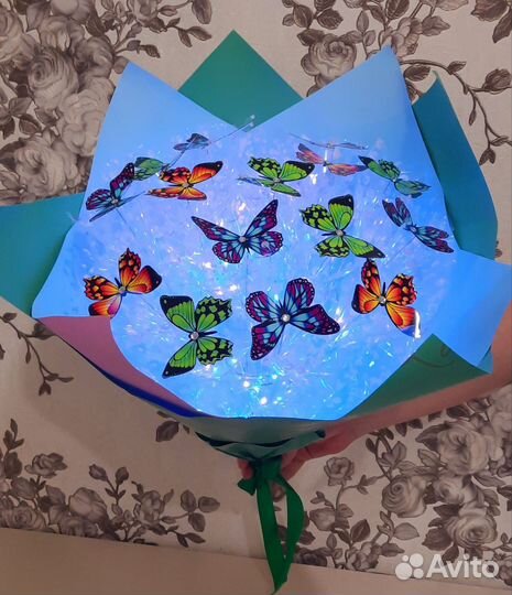 Букеты с огоньками