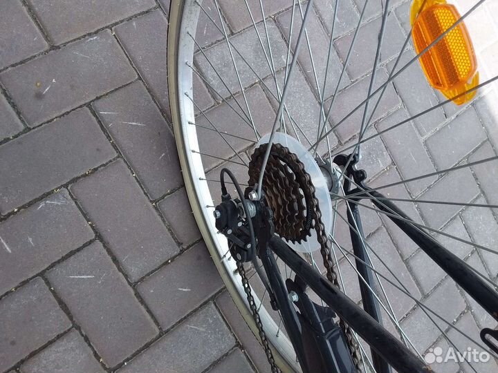 Велосипед новый городской btwin Elops 100 LTD 26