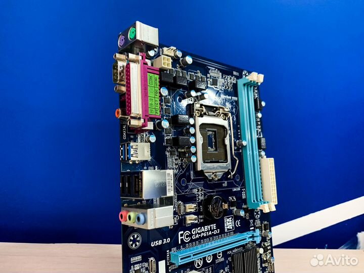 Материнская плата Gigabyte GA-P61A-D3 LGA1155