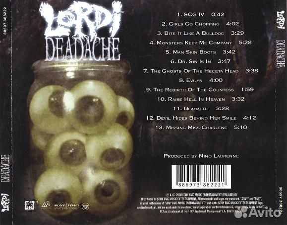 Lordi - Deadache (1 CD)