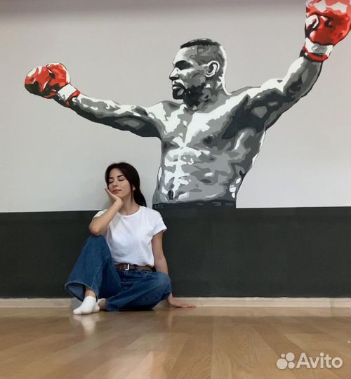 Роспись стен художественная